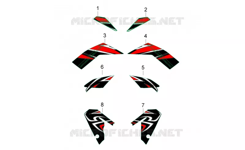 Central body Decals