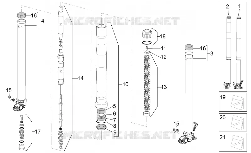 Front fork I