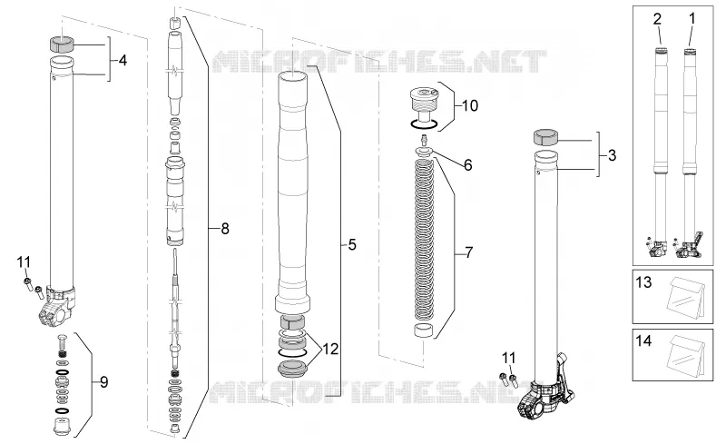 Front fork II