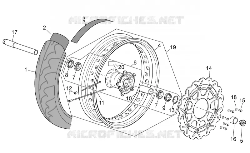 Front wheel