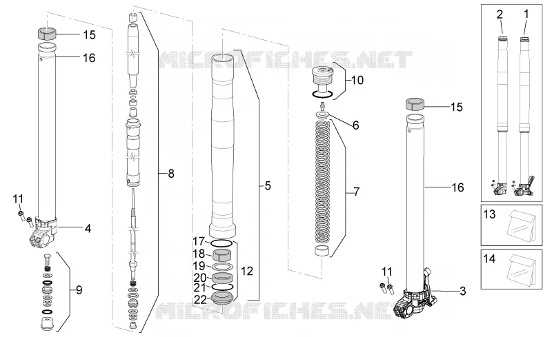 Front fork I