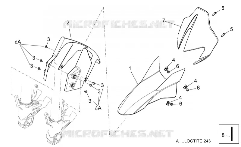 Front body - Front mudguard