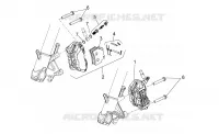 Front brake caliper