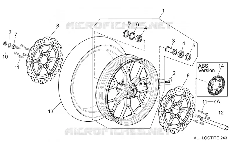Front wheel