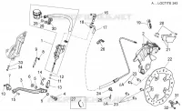 Rear brake system