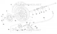 Front wheel - disc brake