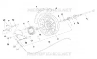 Front wheel - drum brake
