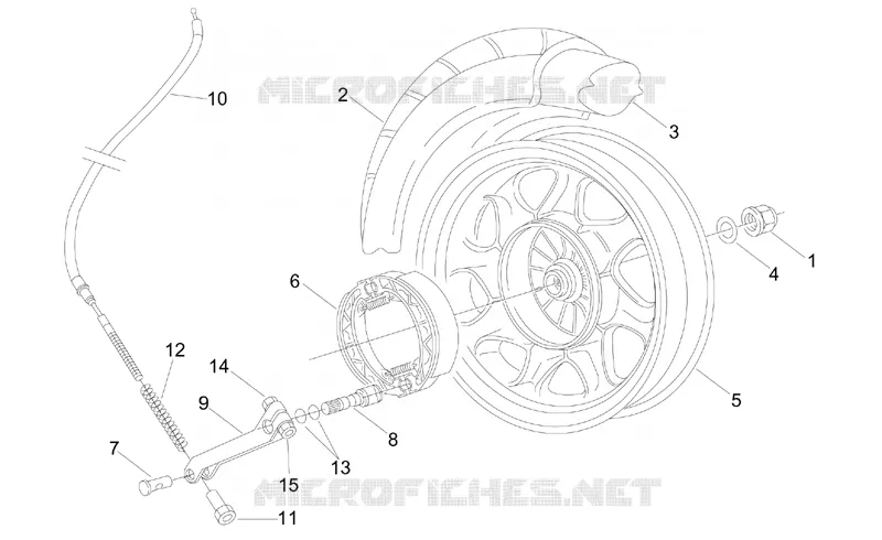 Rear wheel