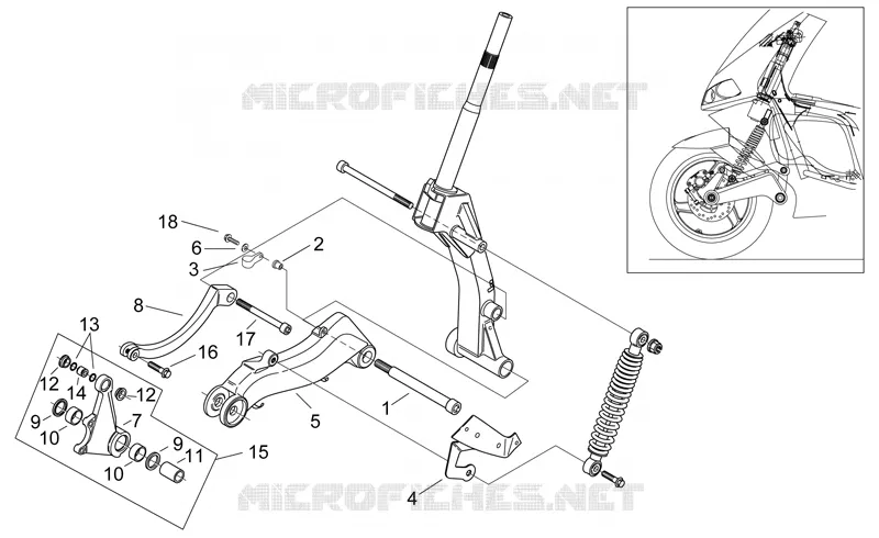 Front shock absorber I