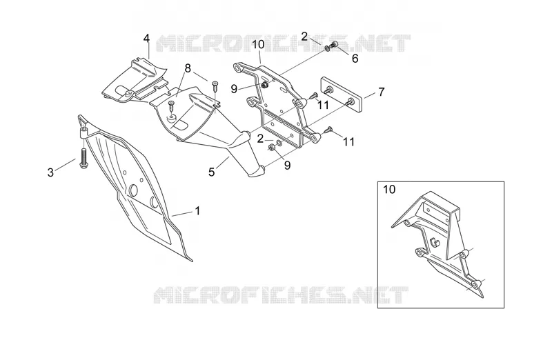 Number plate holder