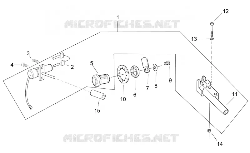 Lock hardware kit