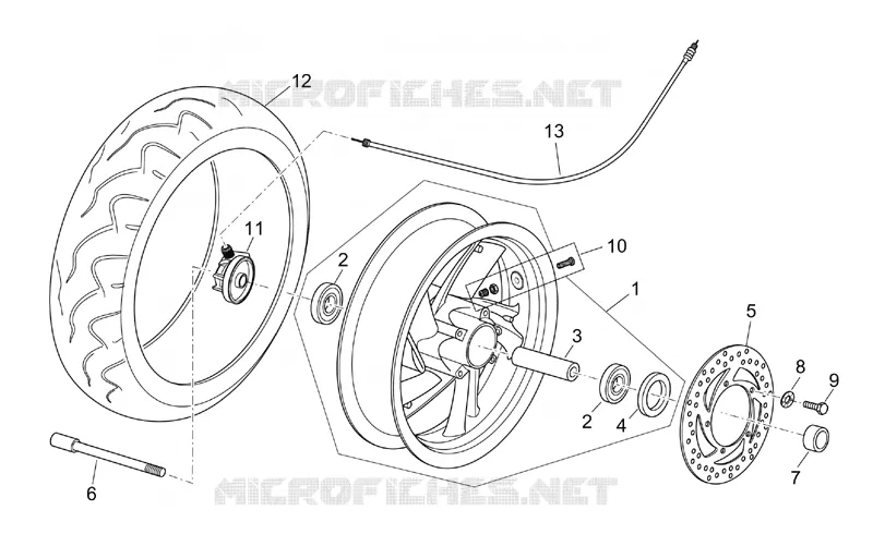 Front wheel
