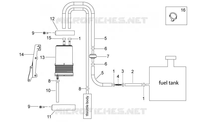 Fuel vapour recover system