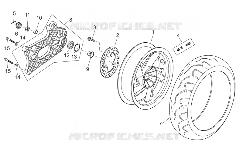Rear wheel