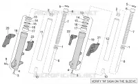 Marzocchi front fork - Hubs, sleeves