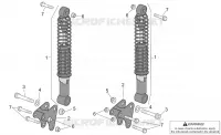 Rear shock absorber