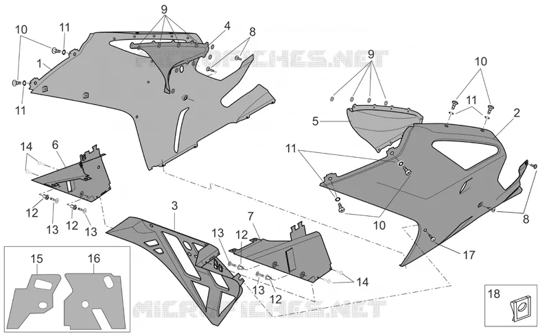 Front body - Fairings I