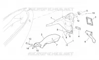 Rear body  - Plate holder