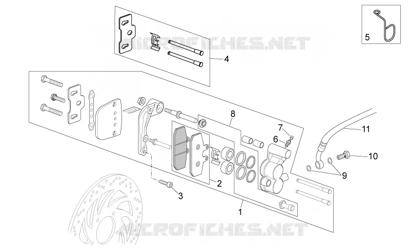 Front caliper