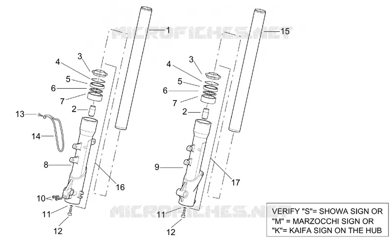 Front fork II