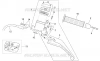 Rear master cylinder