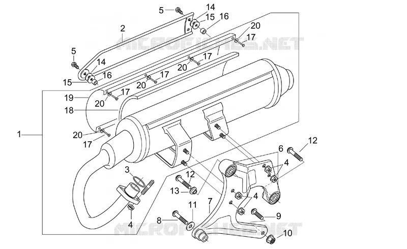Exhaust unit