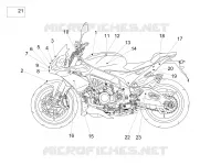Plate set and decal
