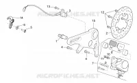 Rear brake caliper
