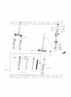 Front/rear shock absorber