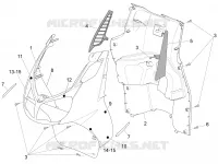 Carrosserie voor. - besch.pl. int.