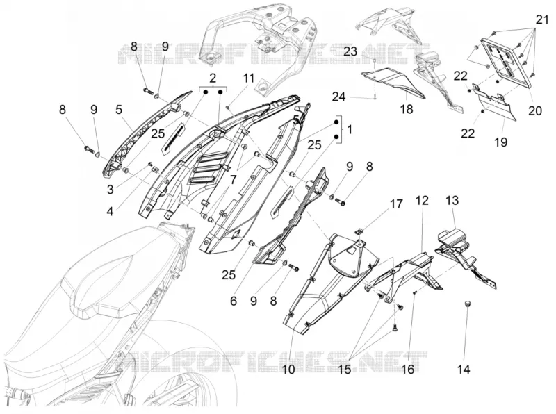 Carrosserie acht.