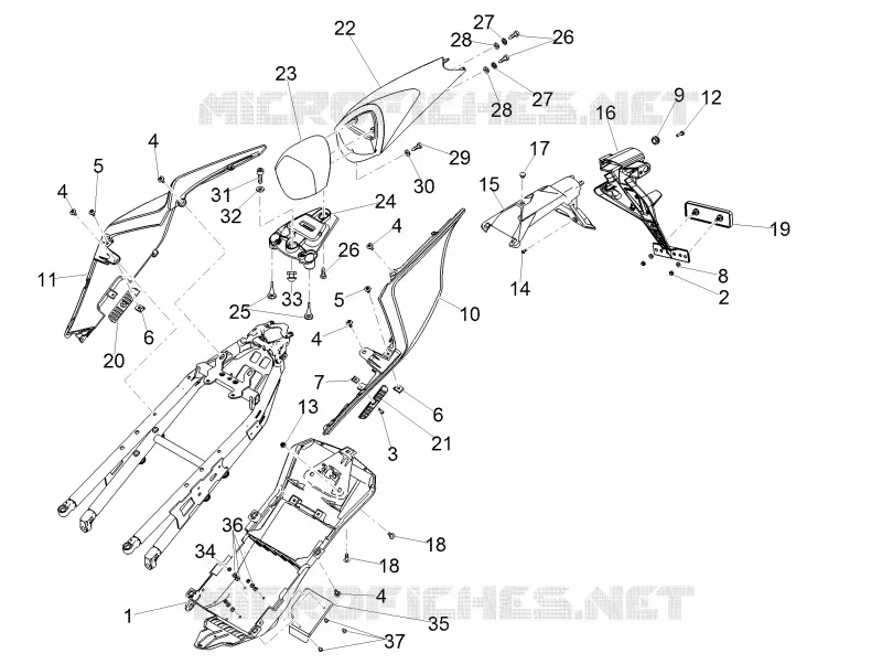 Carrosserie acht.