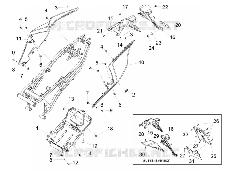 Carrosserie acht.