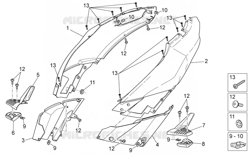 Carrosserie acht.